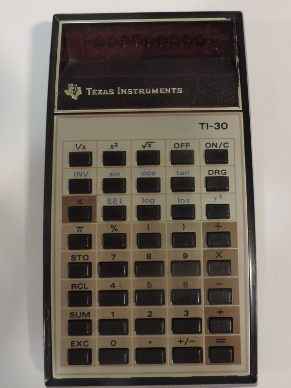Vintage rekenmachine