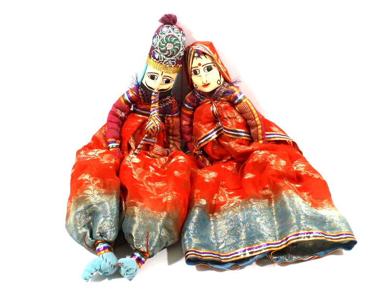 Traditionele Indische marionetten