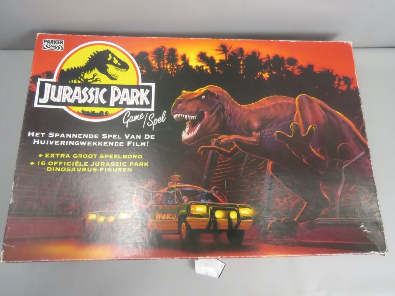 Jurassick Park bordspel.