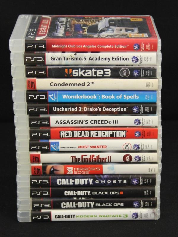 15 Playstation3 (PS3) games