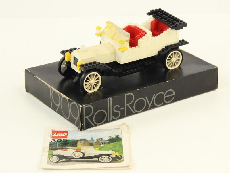 Vintage Lego Rolls-Royce - nr. 395 - uitgebracht in 1976