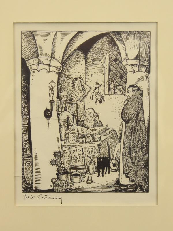 Grafiek 'Tovenaar' - Felix Timmermans (1886-1947)