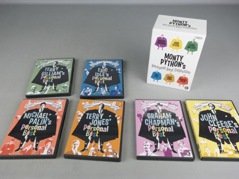 Monthy Python 6 DVD's - Kringwinkel