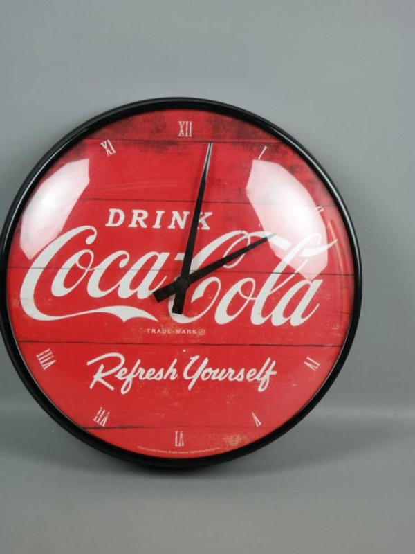 Wandklok Coca-Cola