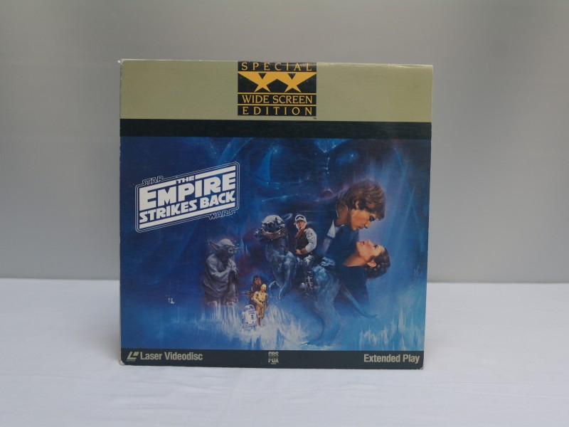 Laser Videodisc "Star Wars, the empire strikes back" (Art. nr. 771)