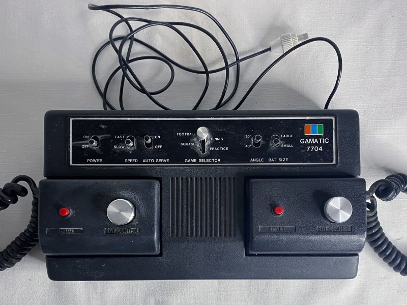 Gamatic 7704 - Pong console uit het origineel uit de jaren 70