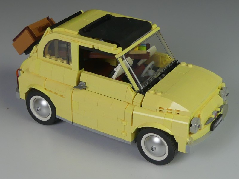 Vintage La Dolce Vita Fiat 500 Lego - 10271