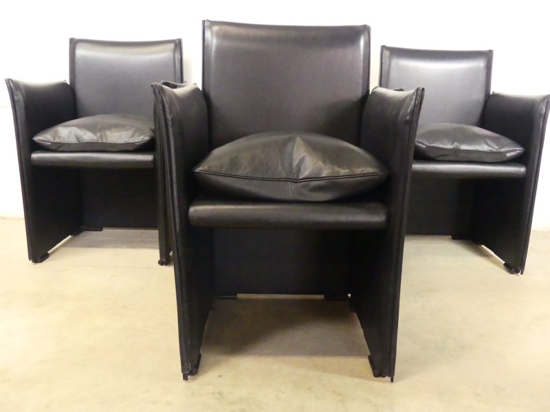 4 Design stoelen - Cassina