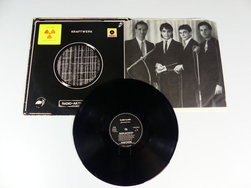 Vintage – elpee – Kraftwerk - Radio-Aktivität - herpersing jaren ‘70