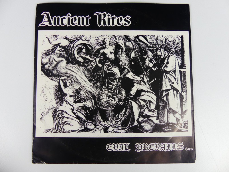 Antient Rites - Evil Prevails 7 inch - 1992