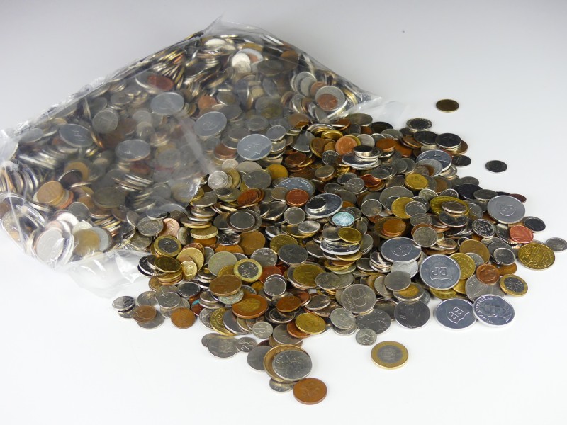 Numismatiek – 10 kg munten/penningen