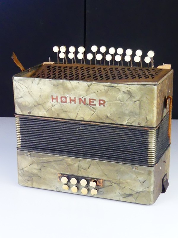 Antieke Hohner accordeon