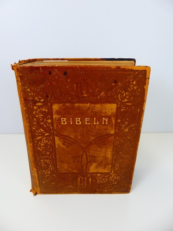 Antiek – Zweedse Bijbel - ‎Illustrerad Familje-Bibel – 1924