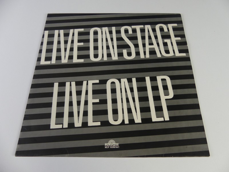 LP - Various – Live On Stage - Live On Lp
