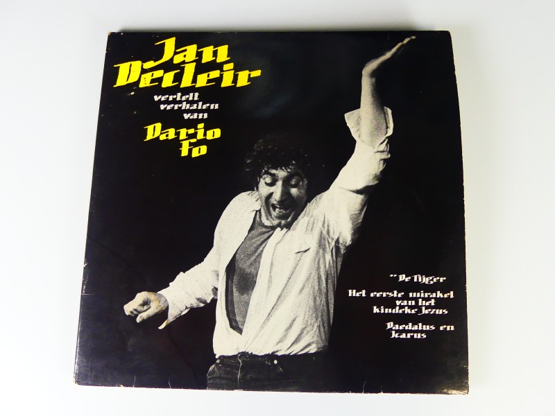 Vintage dubbelelpee - Jan Decleir/ Dario Fo – komische monologen –1983
