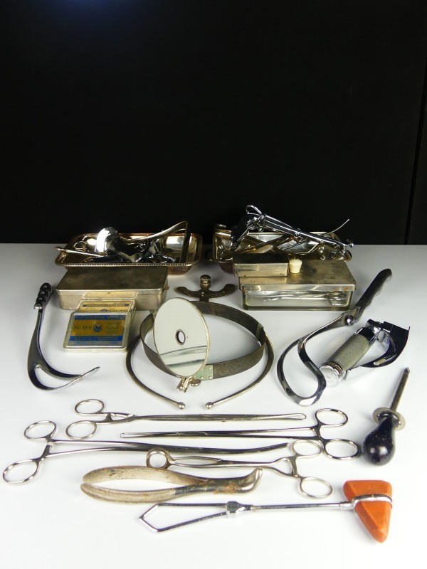 Oude medische instrumenten - decoratieve doeleinden