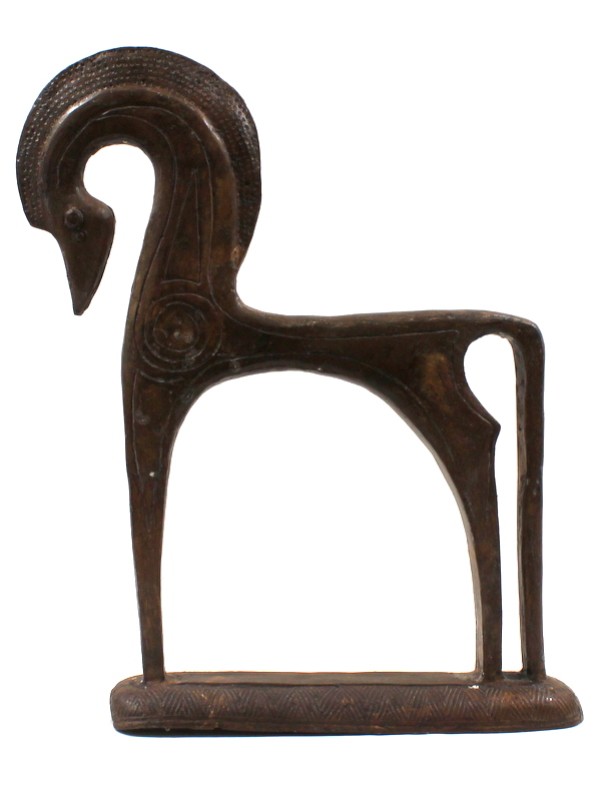 Vintage sculptuur paard