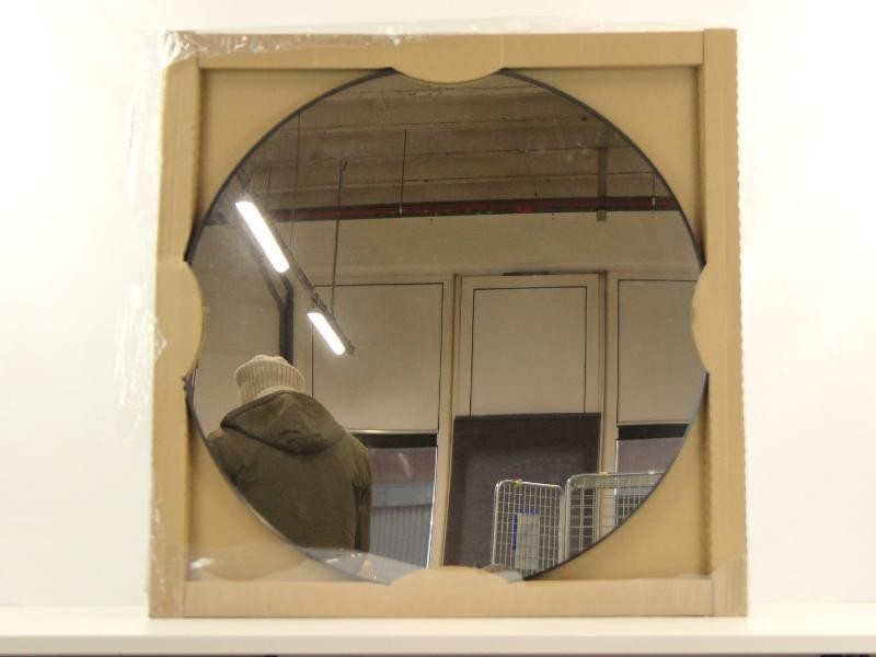 Ikea, ronde spiegel Lindbyn (80 cm), nieuw in de verpakking