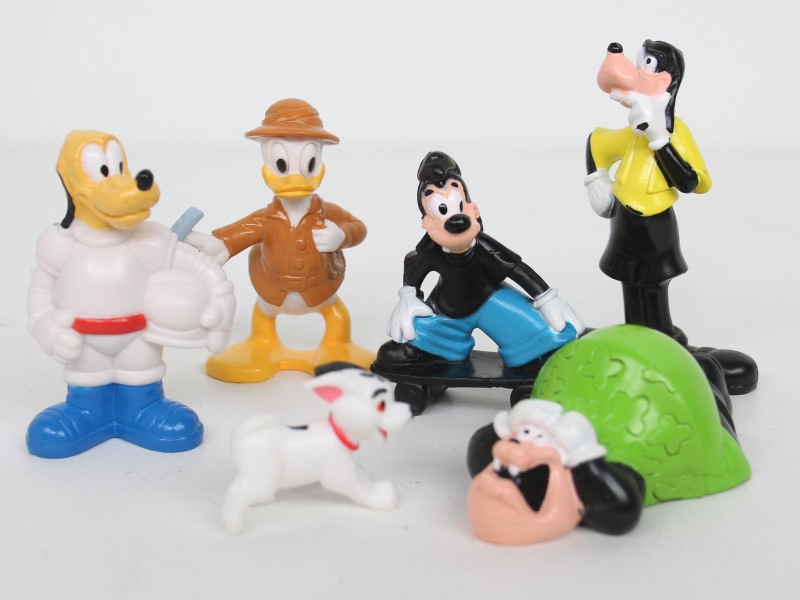Lot Disney figuren - Donald Duck, Goofy, ...