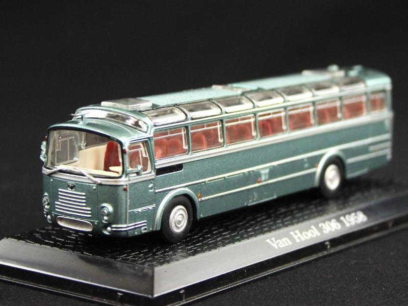 Schaalmodel autobus Van Hool 306 uit 1958