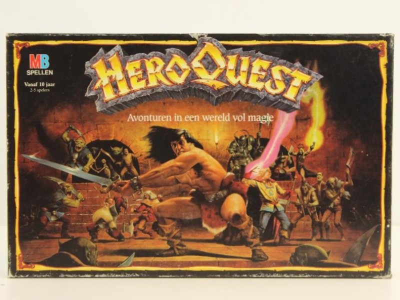 Hero Quest bordspel 1989