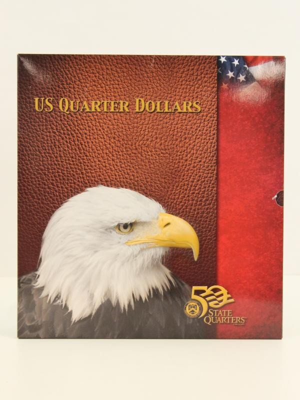 Collectie US Quarter Dollars - 24kt Goud Plating