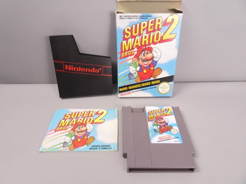 Super Mario Bros 2 NES videospel