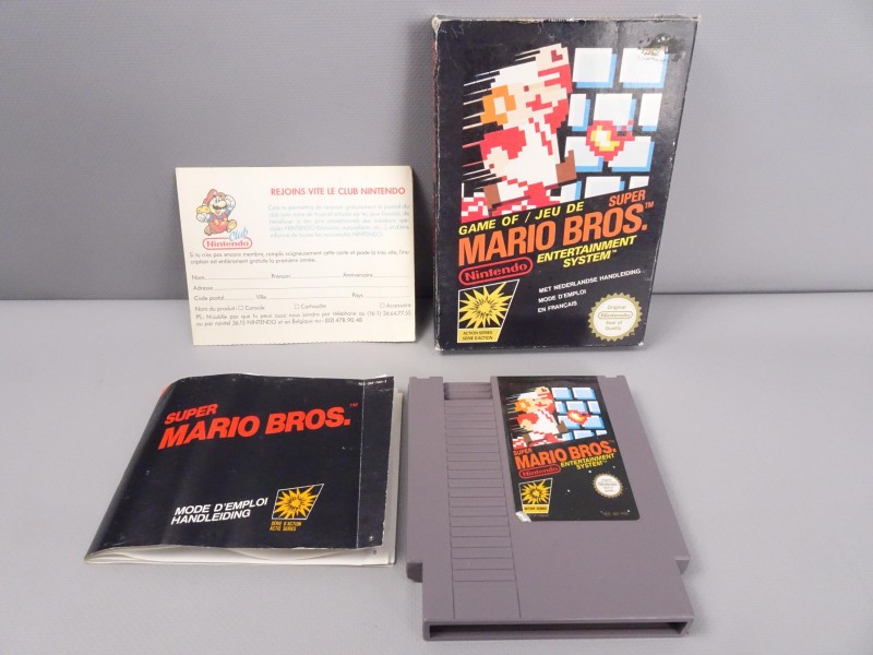 Super Mario Bros NES videospel