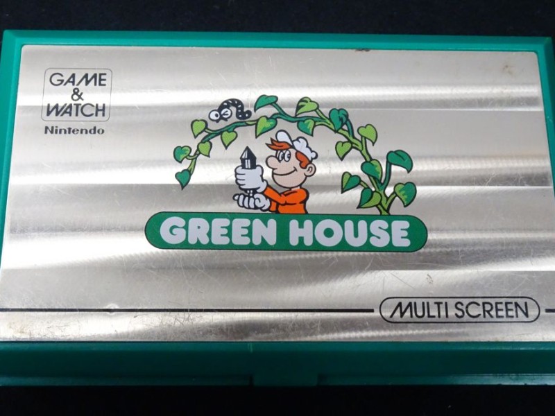 Nintendo Game & Watch ' Green House'