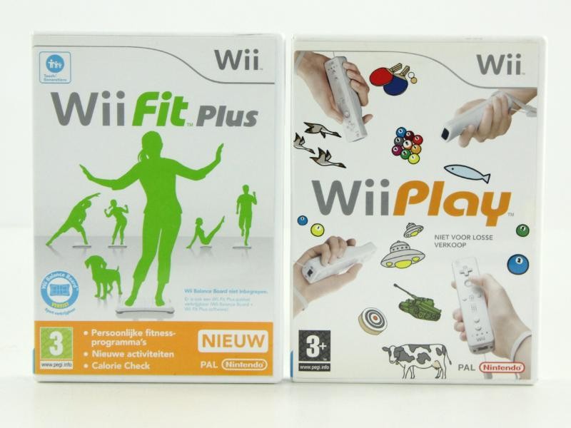 Set van 2 Wii spelletjes