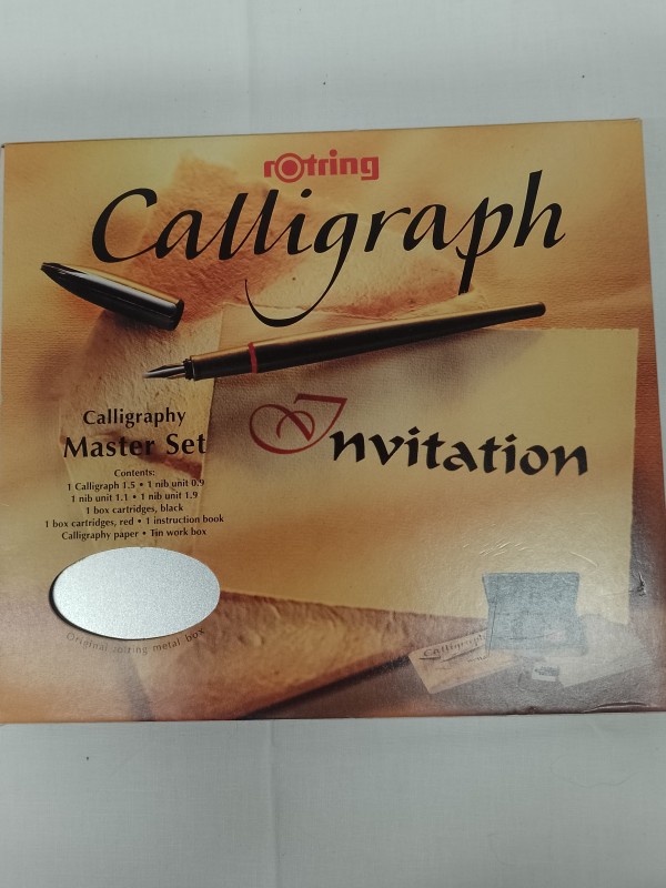 Calligraphy Invitation set