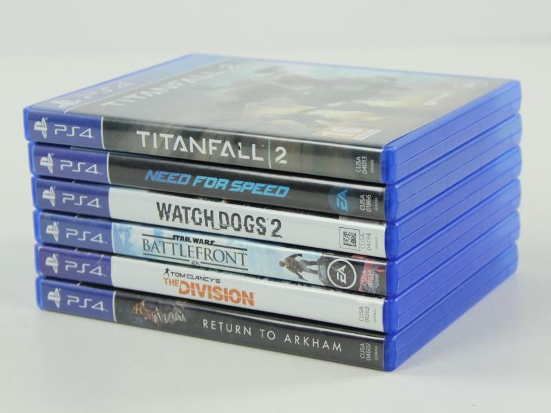6-delig PS4 actiespel pakket