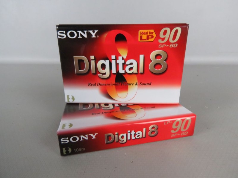 2 nieuwe Sony audio cassettes