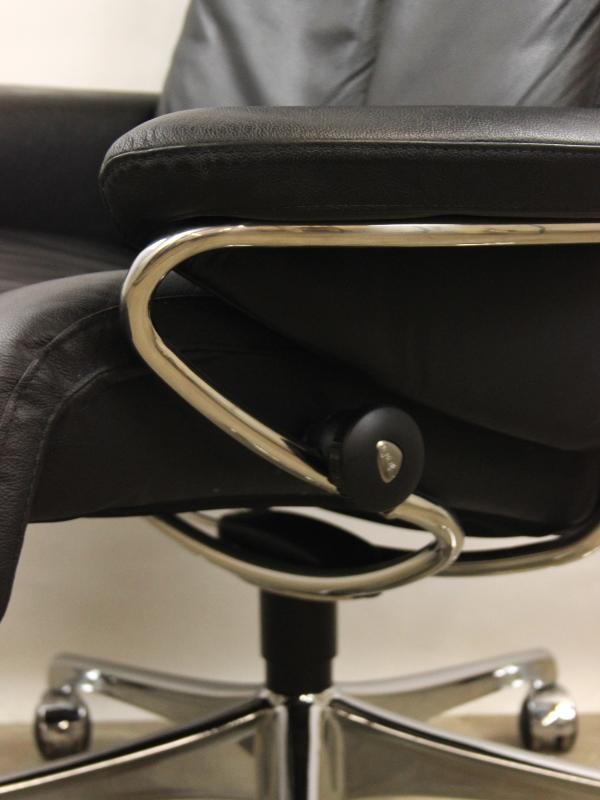 Ekornes  - Stressless Bureaustoel Zwart Leder