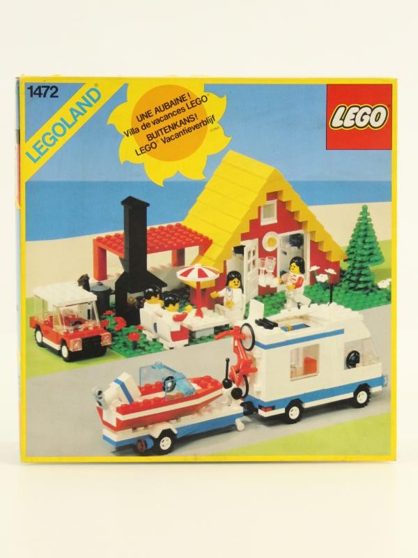 Legoland 1472 Vakantieverblijf  - Alles In Gesloten Verpakking - 1987