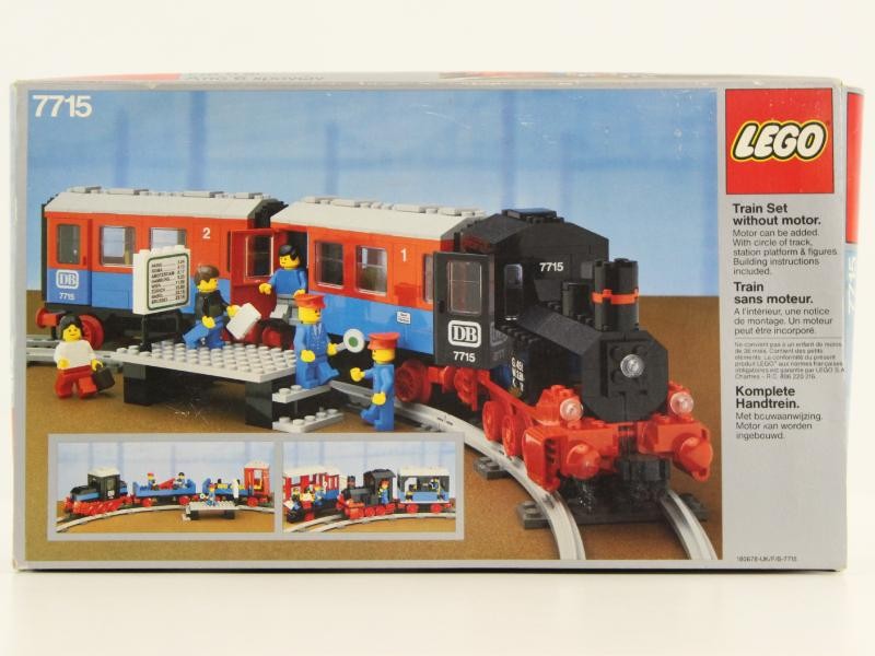Lego Set 7715 Passagierstrein - 1985