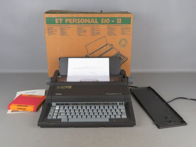 Olivetti ET personal 510 elektrische typemachine
