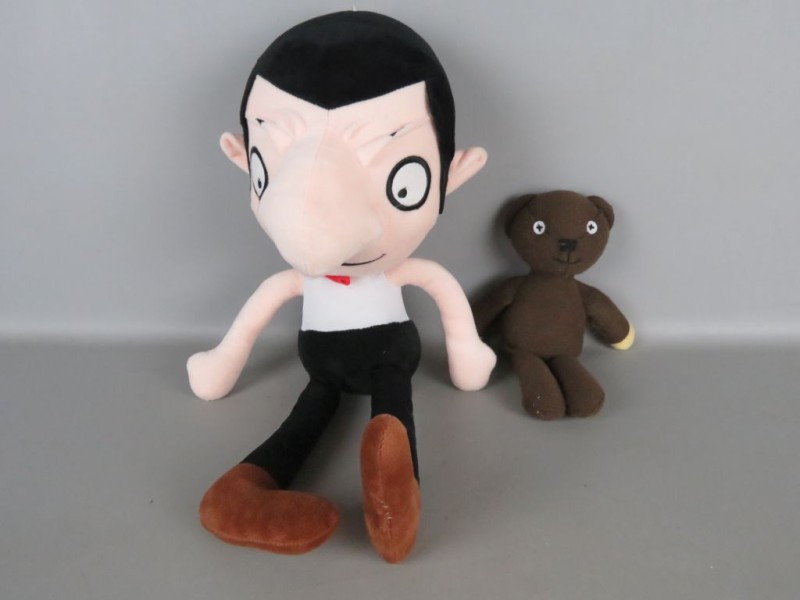 Mr Bean en Teddy knuffel