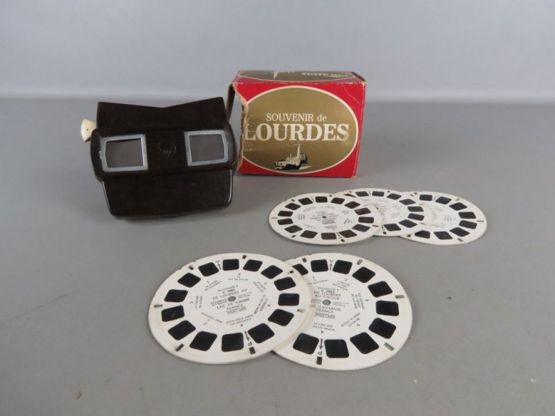 Lourdes view-master in originele doos