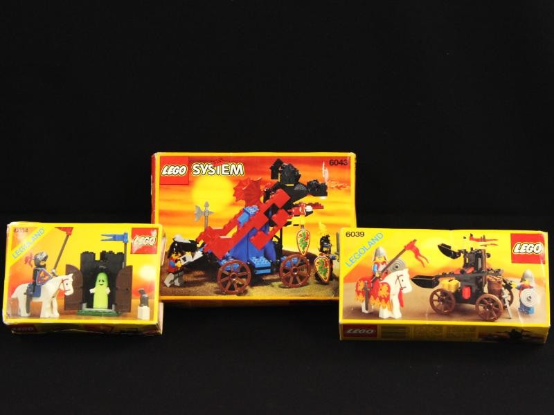 Vintage Lego set 3 doosjes jaren '80/'90 - OVP