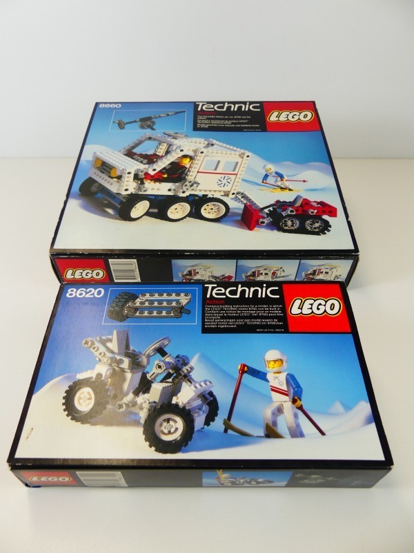 Lego Tecnic - 8660 + 8620 in doos