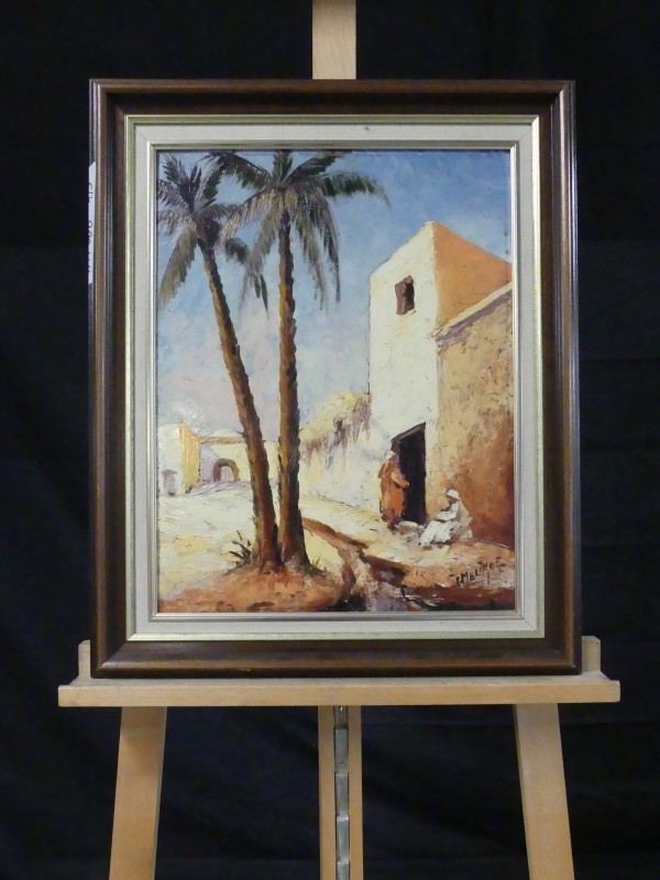 Charles Melikoff - Impressionistisch olieverfschilderij op paneel