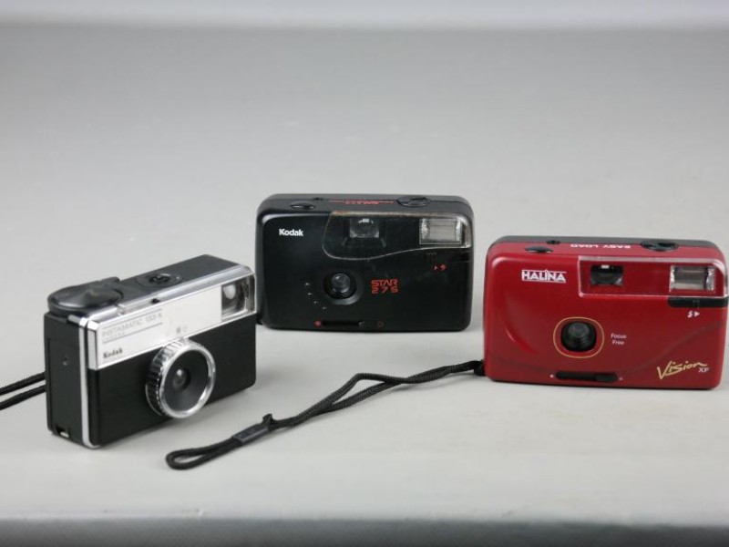 3 vintage 35mm camera’s