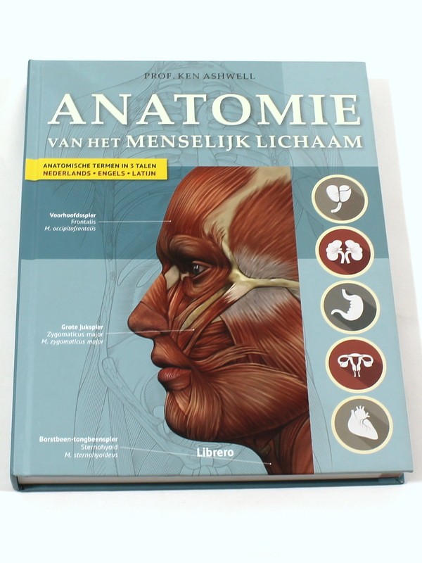Boek 'Anatomie van het menselijk lichaam'