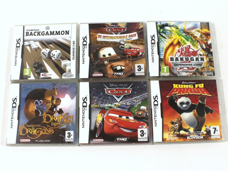 6 Nintendo DS games