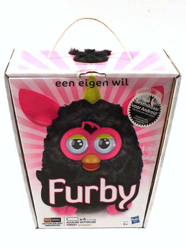 Zwartroze Furby