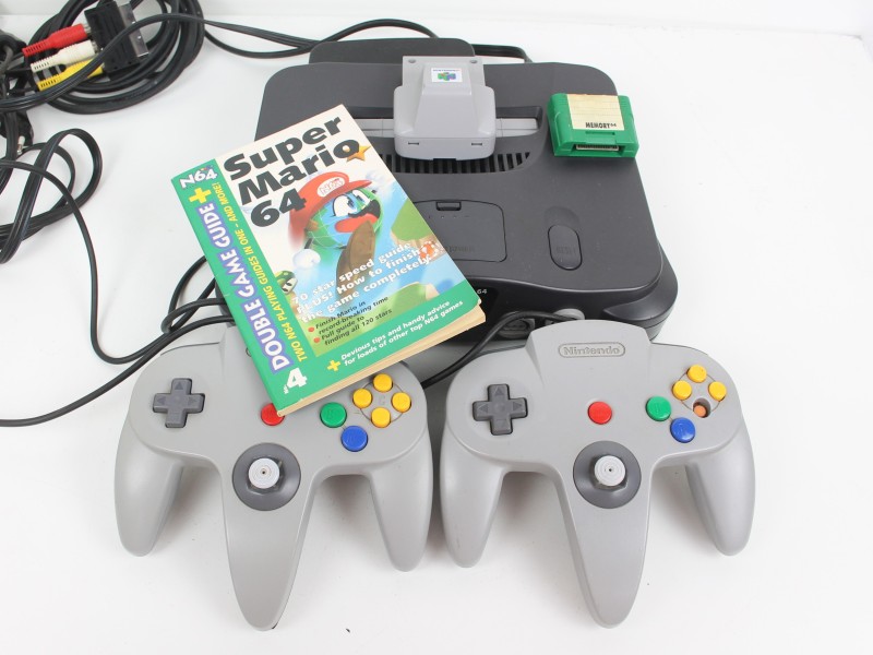 Nintendo 64 met accessoires