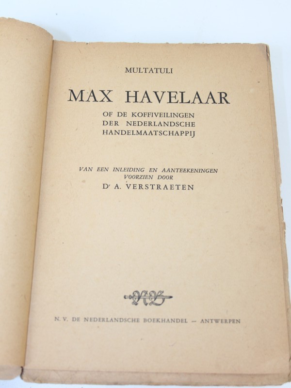 9 antieke boeken - H. Conscience, F. Timmermans, Max Havelaar, etc.