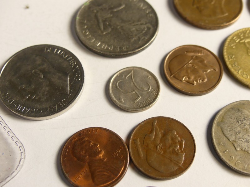 Numismatiek – 10 kg munten
