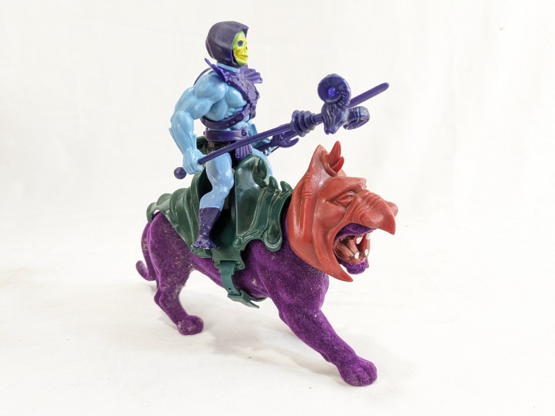 Masters of the universe Skeletor and Panthor
